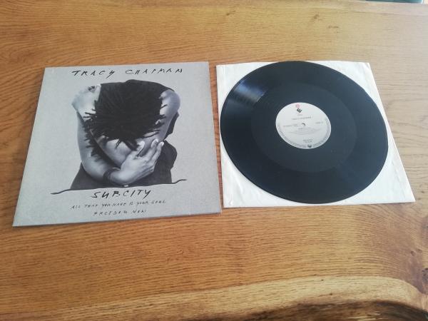 Tracy Chapman Subcity 1990 Elektra 966649-0 Deutsche Pressung VG+/VG+